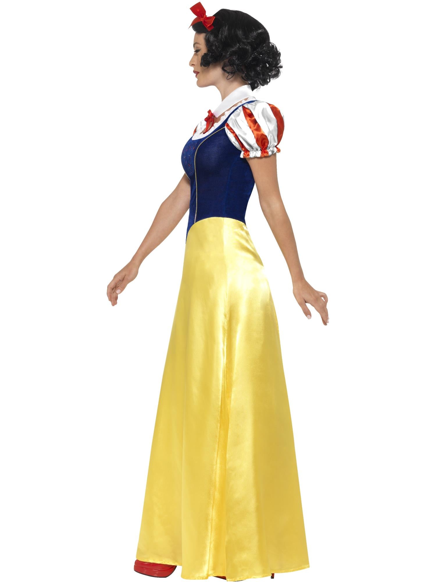 smiffys-fever-princess-snow-kost-m-s-gelb-blau-m-rchenkleid image 3