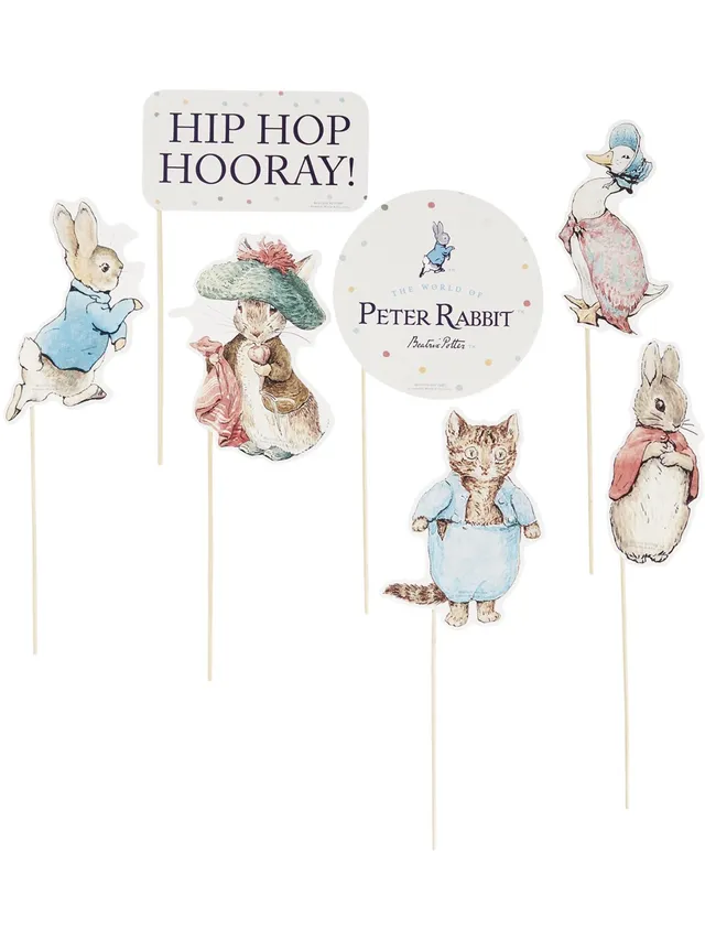 smiffys-fever-peter-rabbit-fotoprops-7er-set-classic image 1