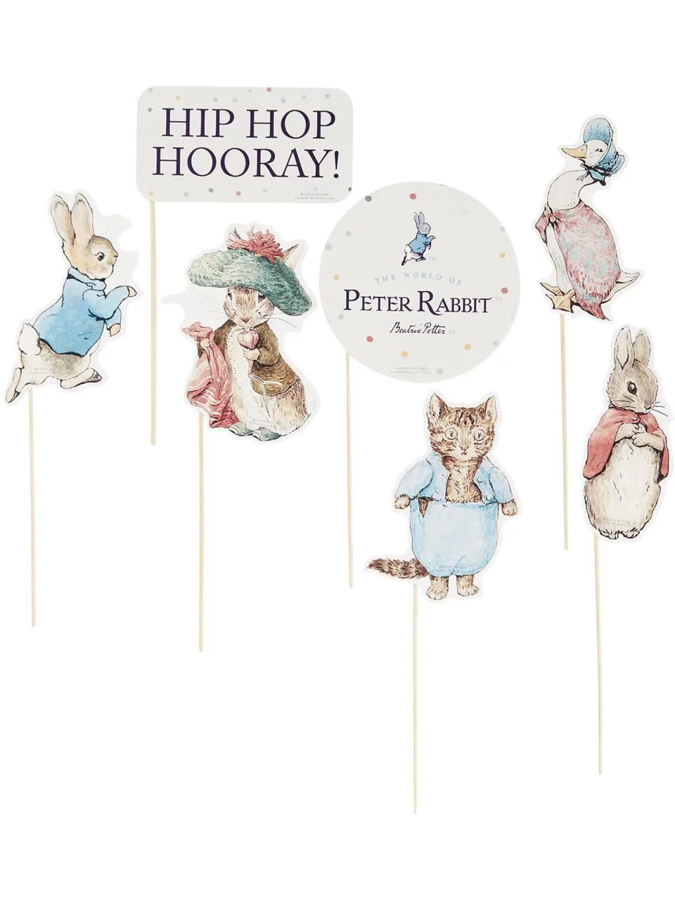 smiffys-fever-peter-rabbit-fotoprops-7er-set-classic image 1