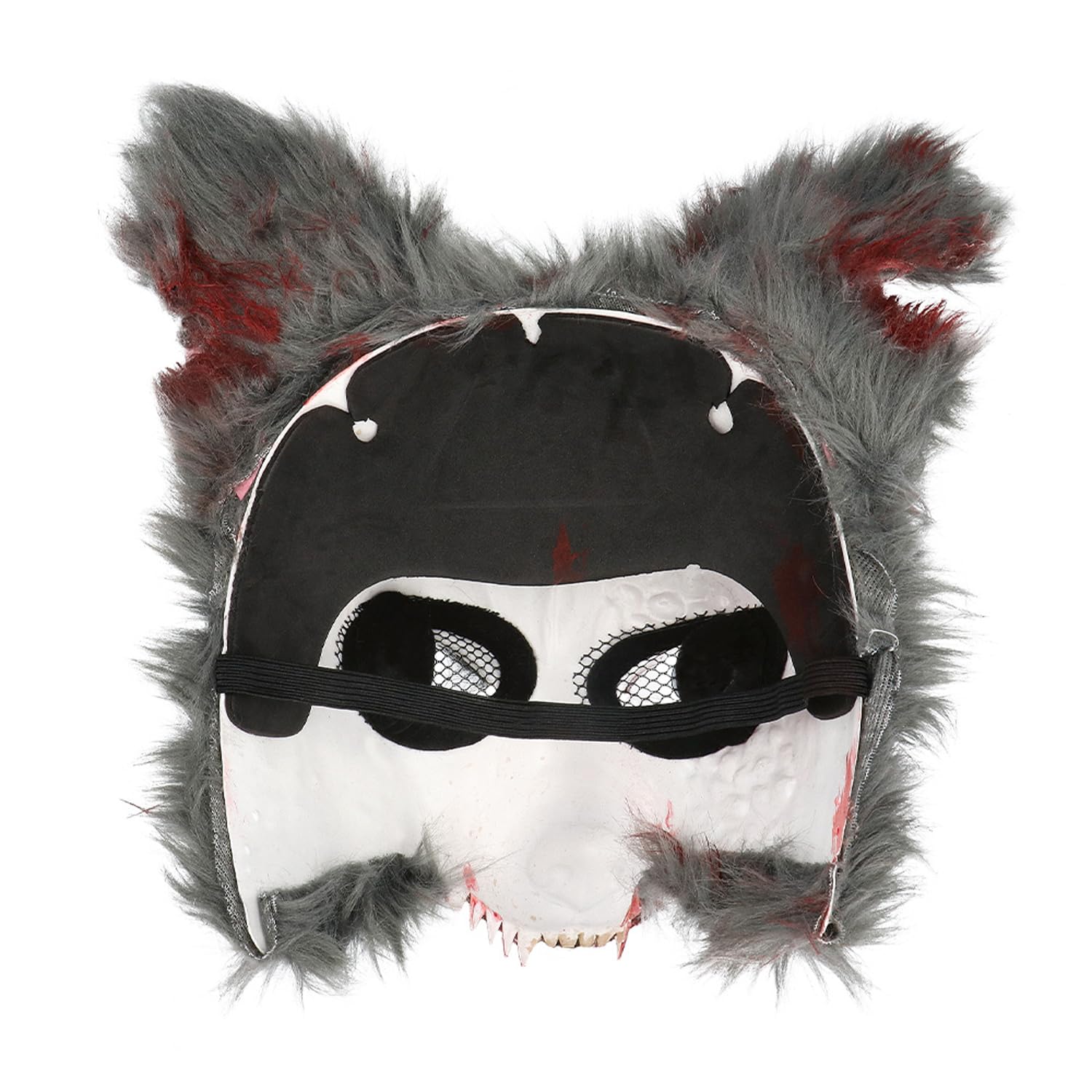 boland-72347-tiermaske-blutiger-werwolf-halbmaske-pl-sch image 4
