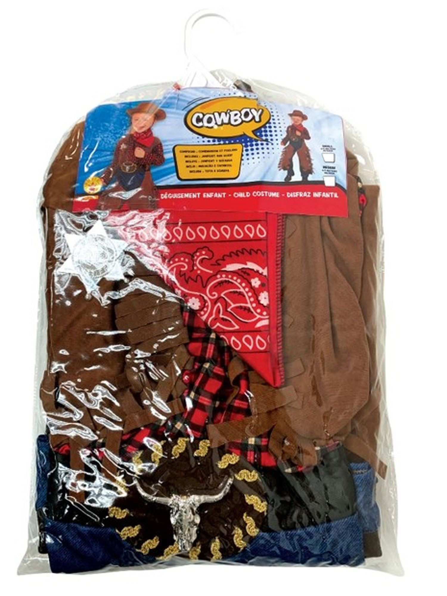 rubies-cowboy-kost-m-mit-halstuch-western-braun image 2