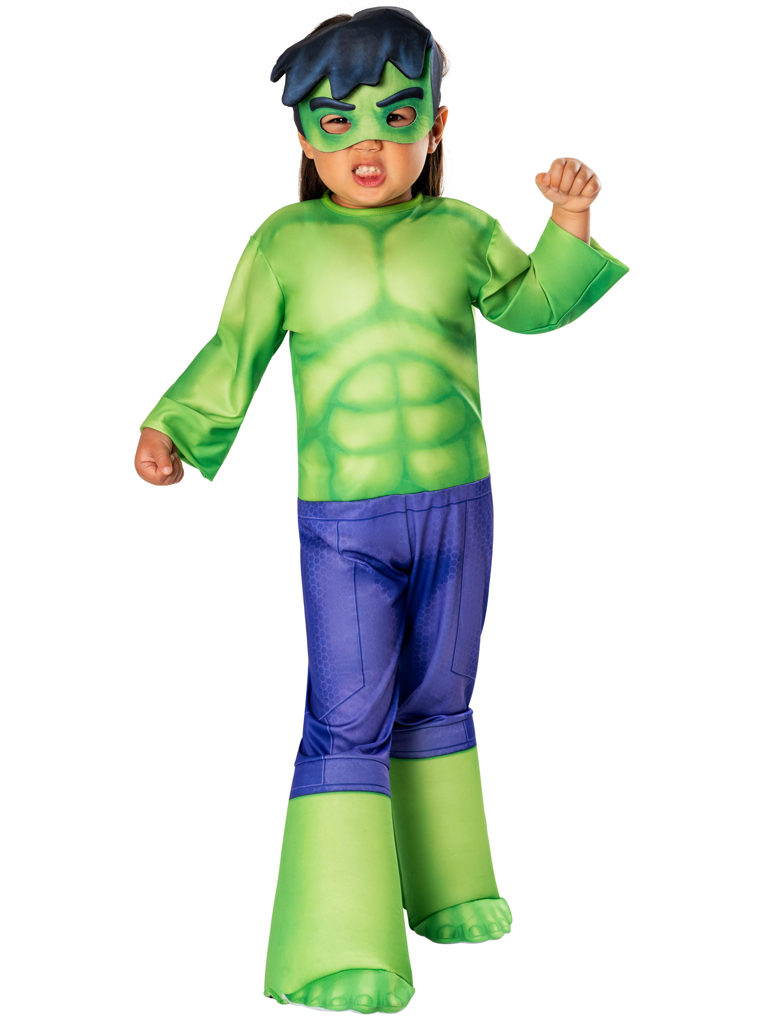rubie-s-d-guisements-hulk-kost-m-klassisch-gr-n-kinder image 3