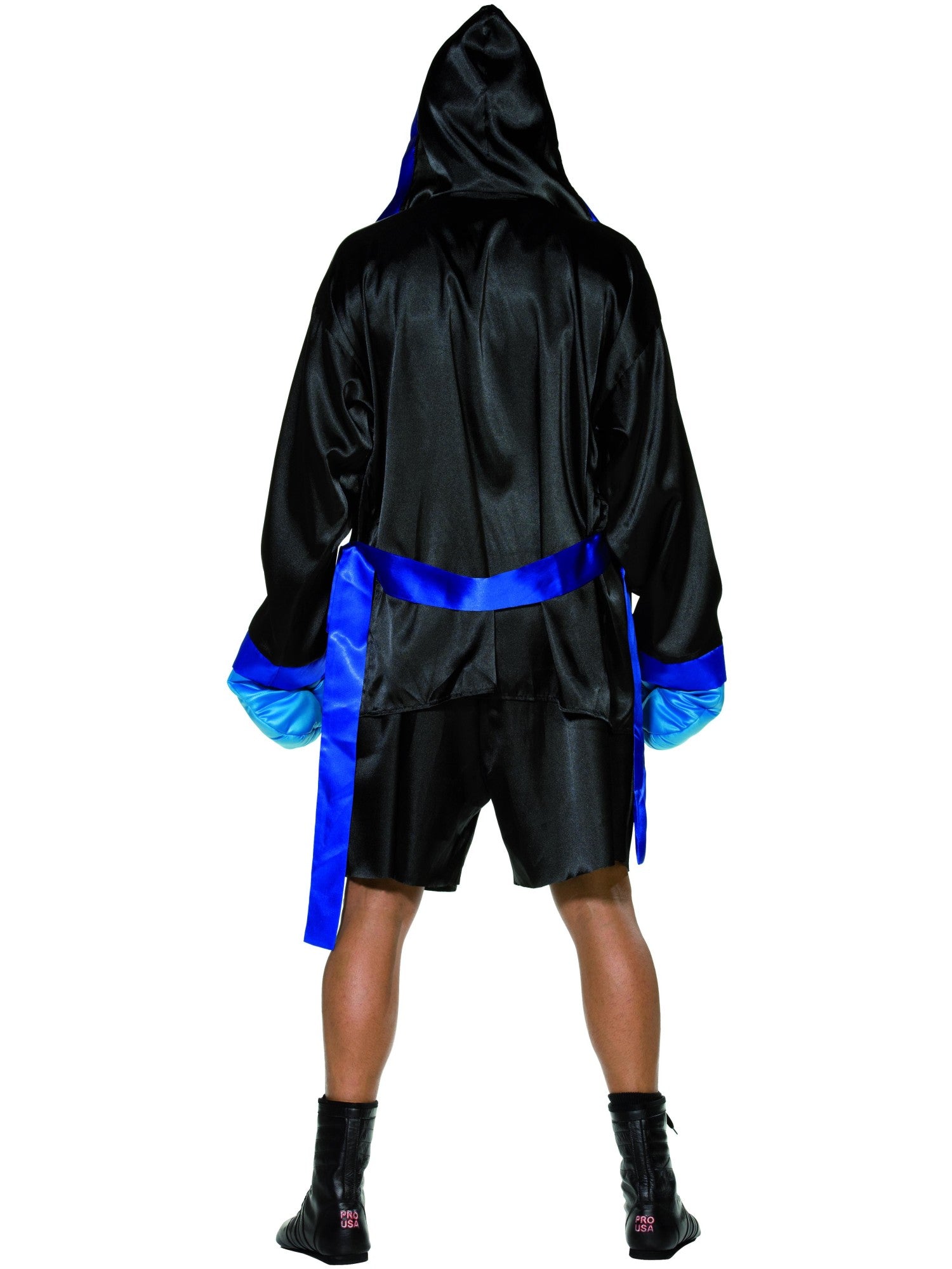smiffys-fever-boxer-herren-kost-m-schwarz-mit-mantel-handsch image 2