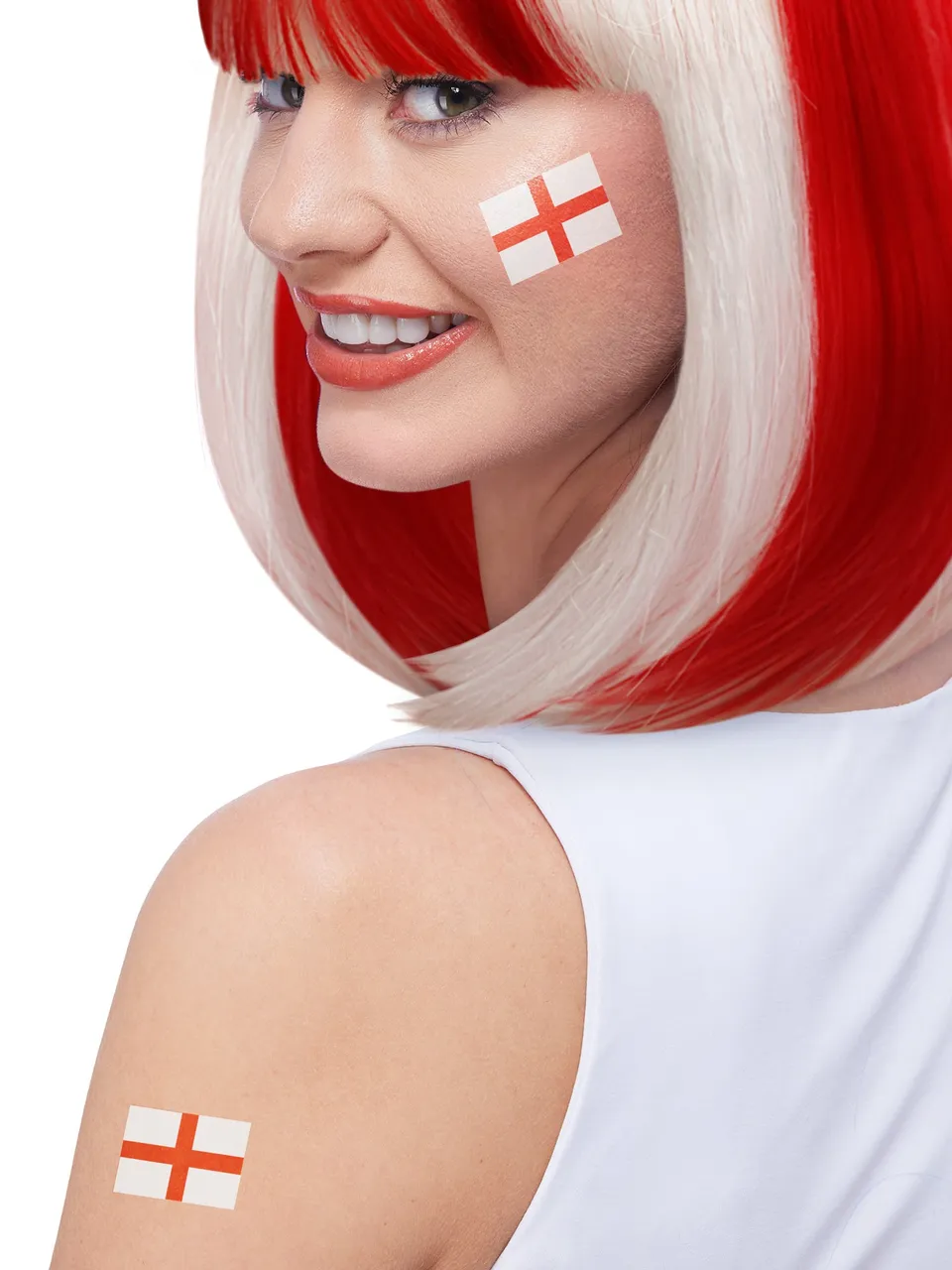 smiffys-makeup-fx-england-tattoo-transfers-6er-pack image 1