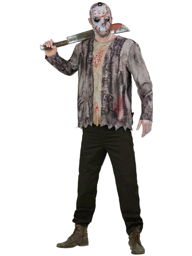 fever-jason-voorhees-kost-m-herren-mit-hockey-maske image 1