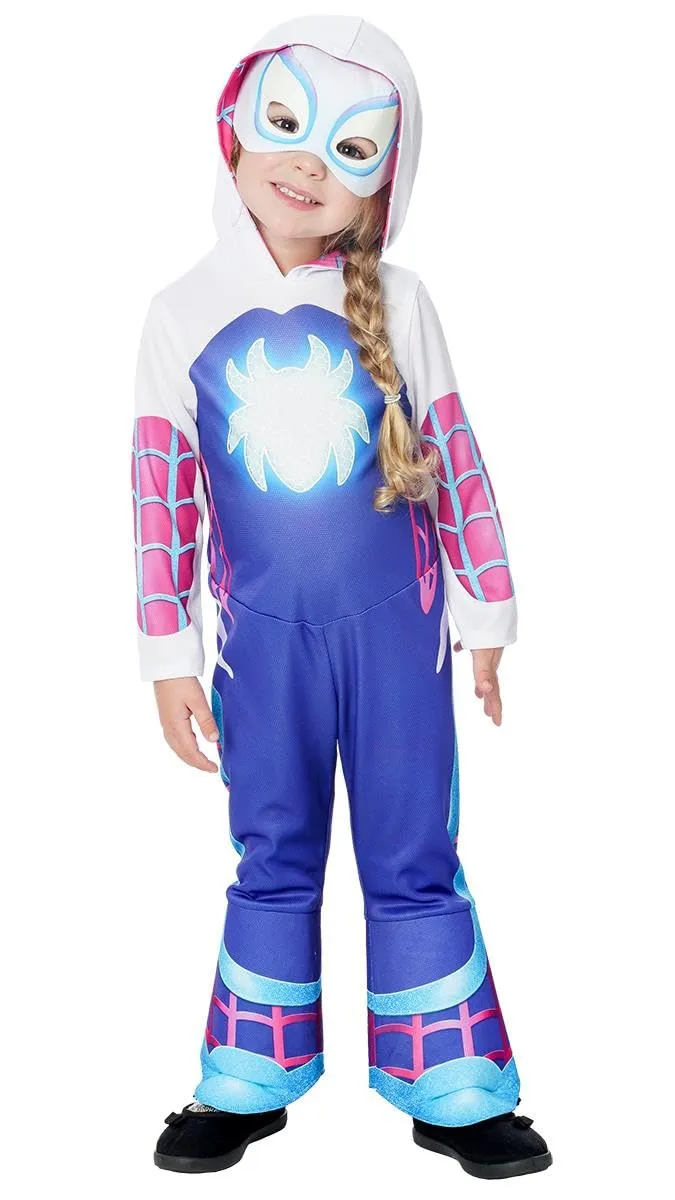 rubie-s-deluxe-ghost-spider-kost-m-m-dchen-glow-in-dark image 1