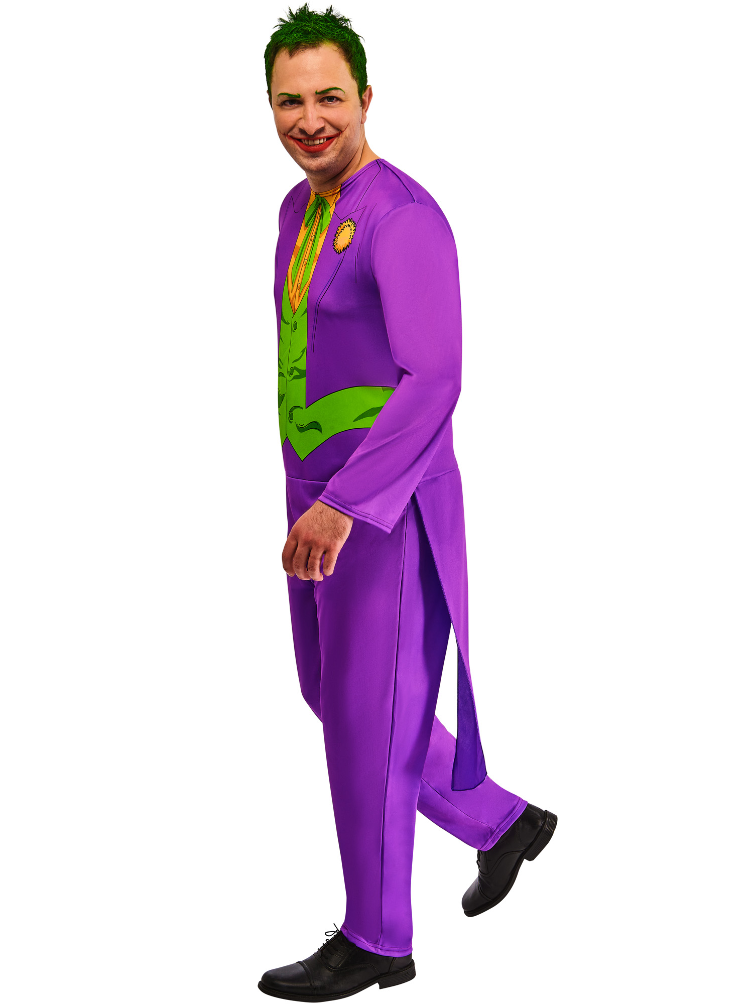 rubies-joker-kost-m-overall-gr-m-lila-gr-n-einstieg image 8