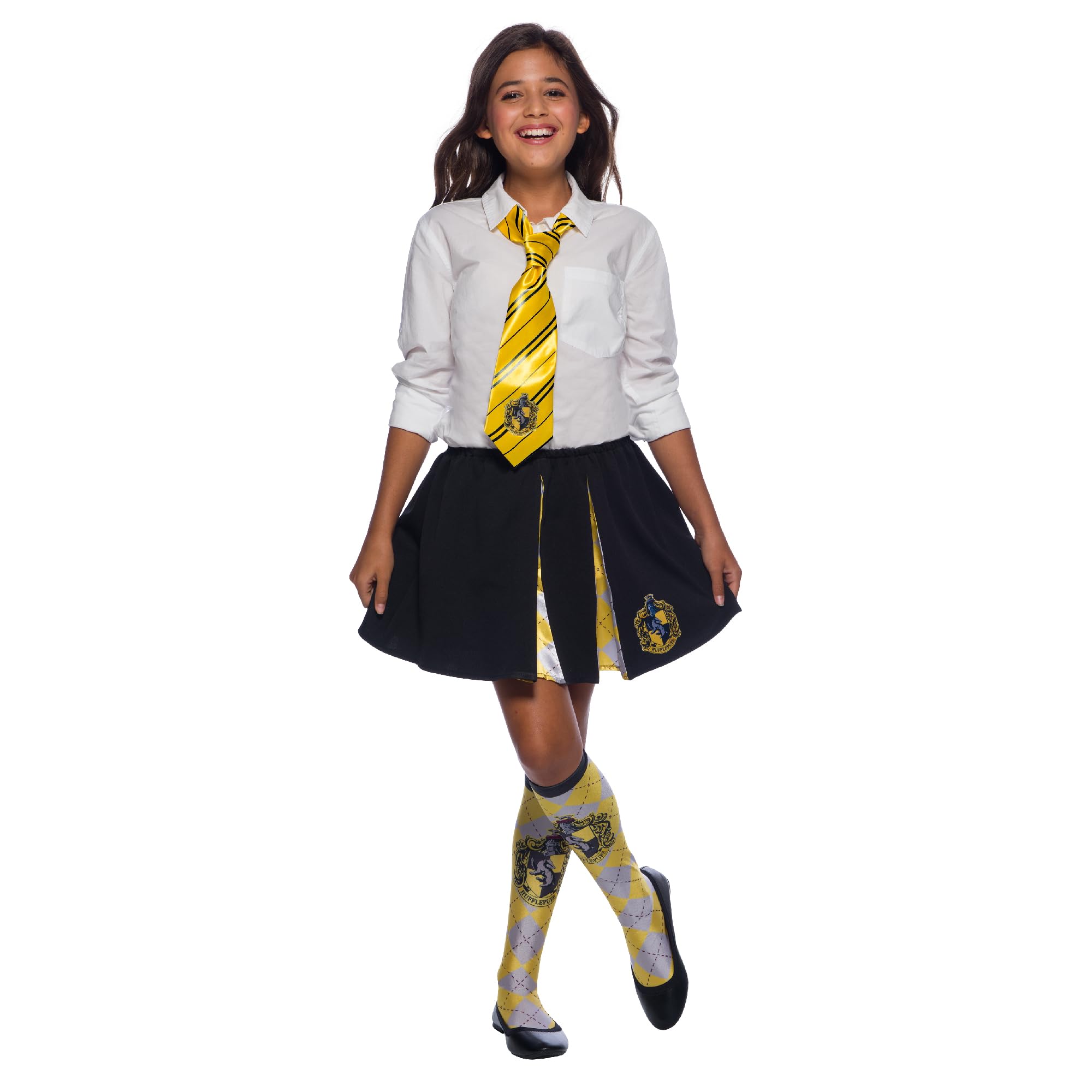 rubie-s-deluxe-hufflepuff-krawatte-kost-mzubeh-r-einheitsgr-e image 1