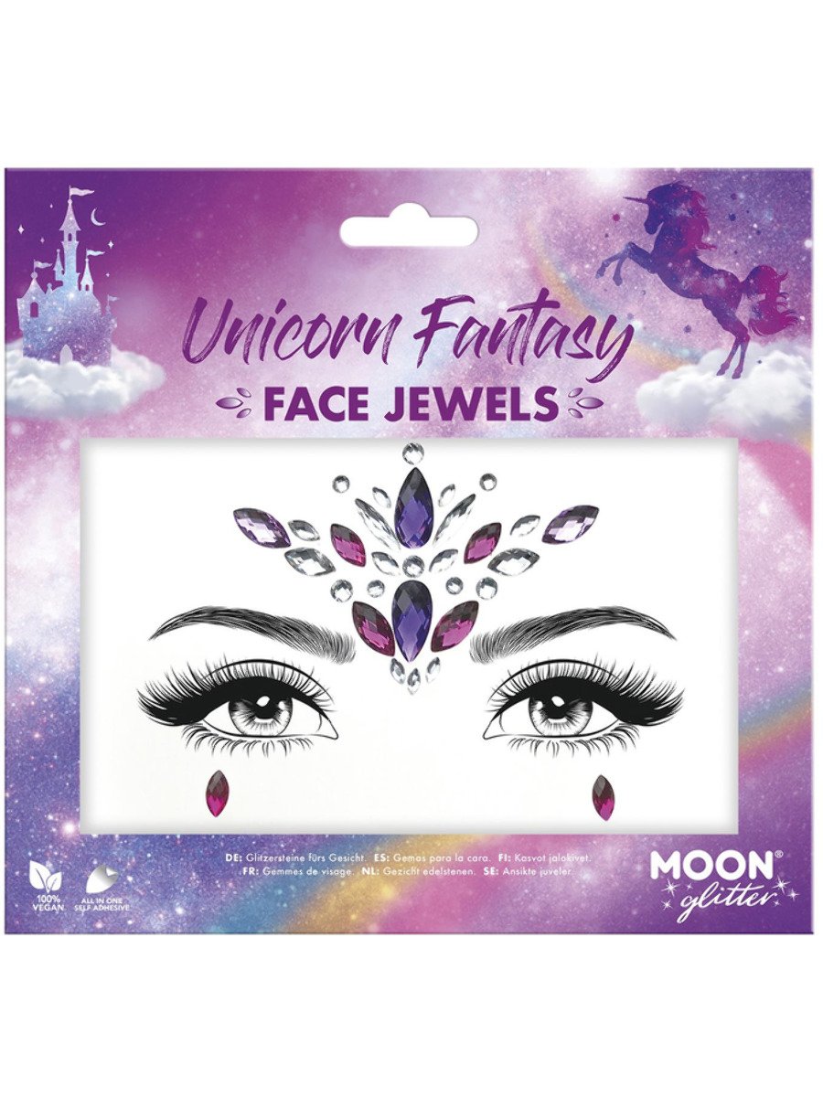 smiffys-makeup-fx-moon-glitter-gesichtssteine-unicorn image 1