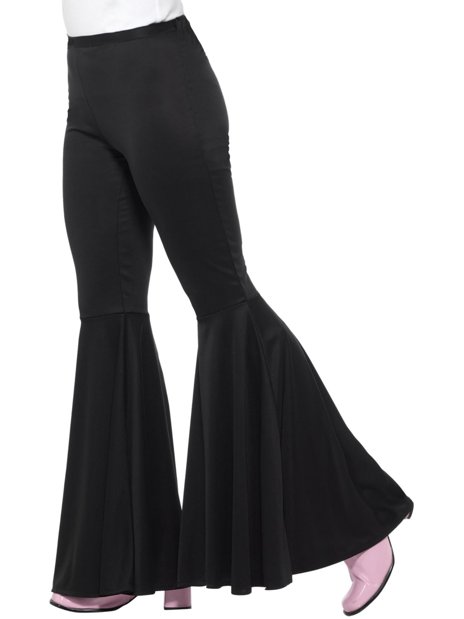 smiffys-fever-schlaghose-damen-schwarz-70er-disco-hose image 2