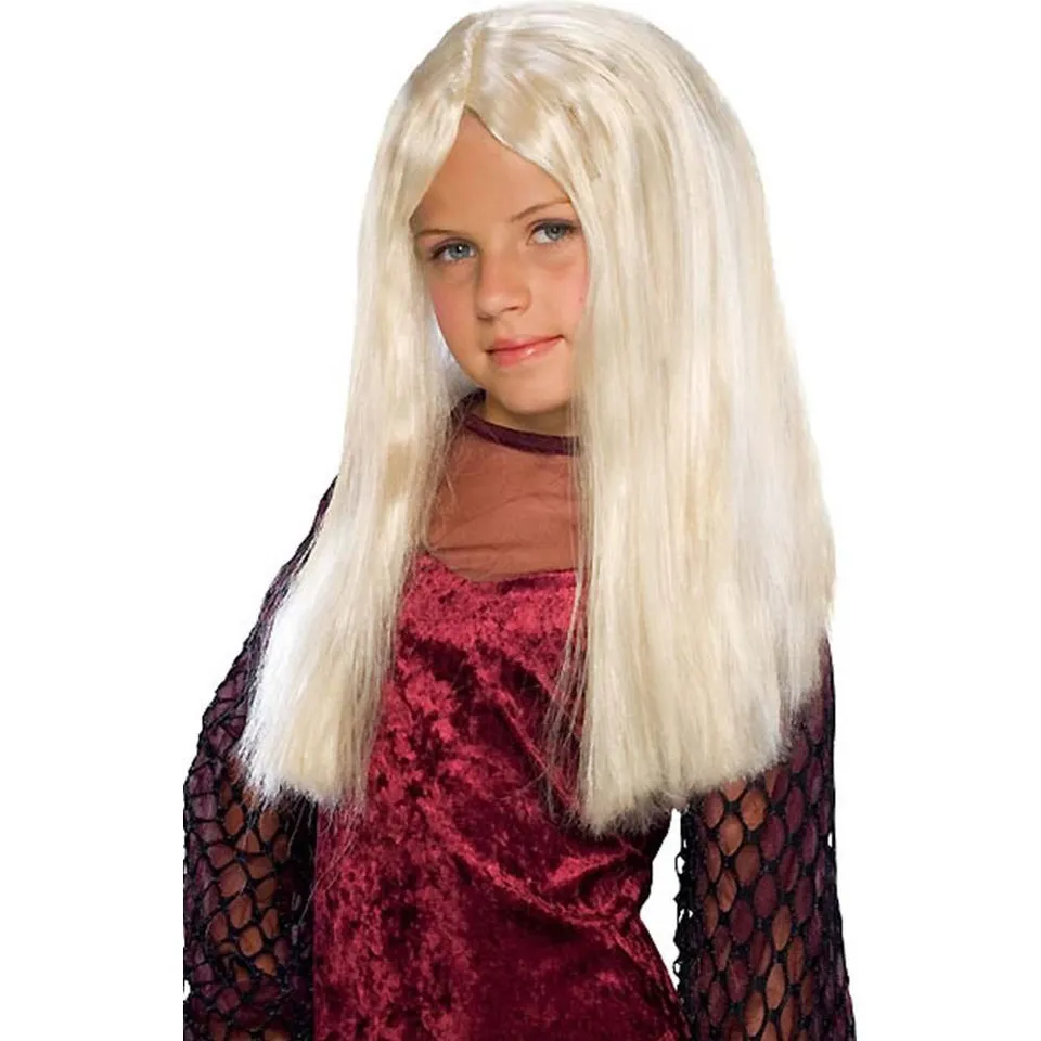 rubie-s-deluxe-hexenper-cke-kinderper-cke-witch-wig image 1