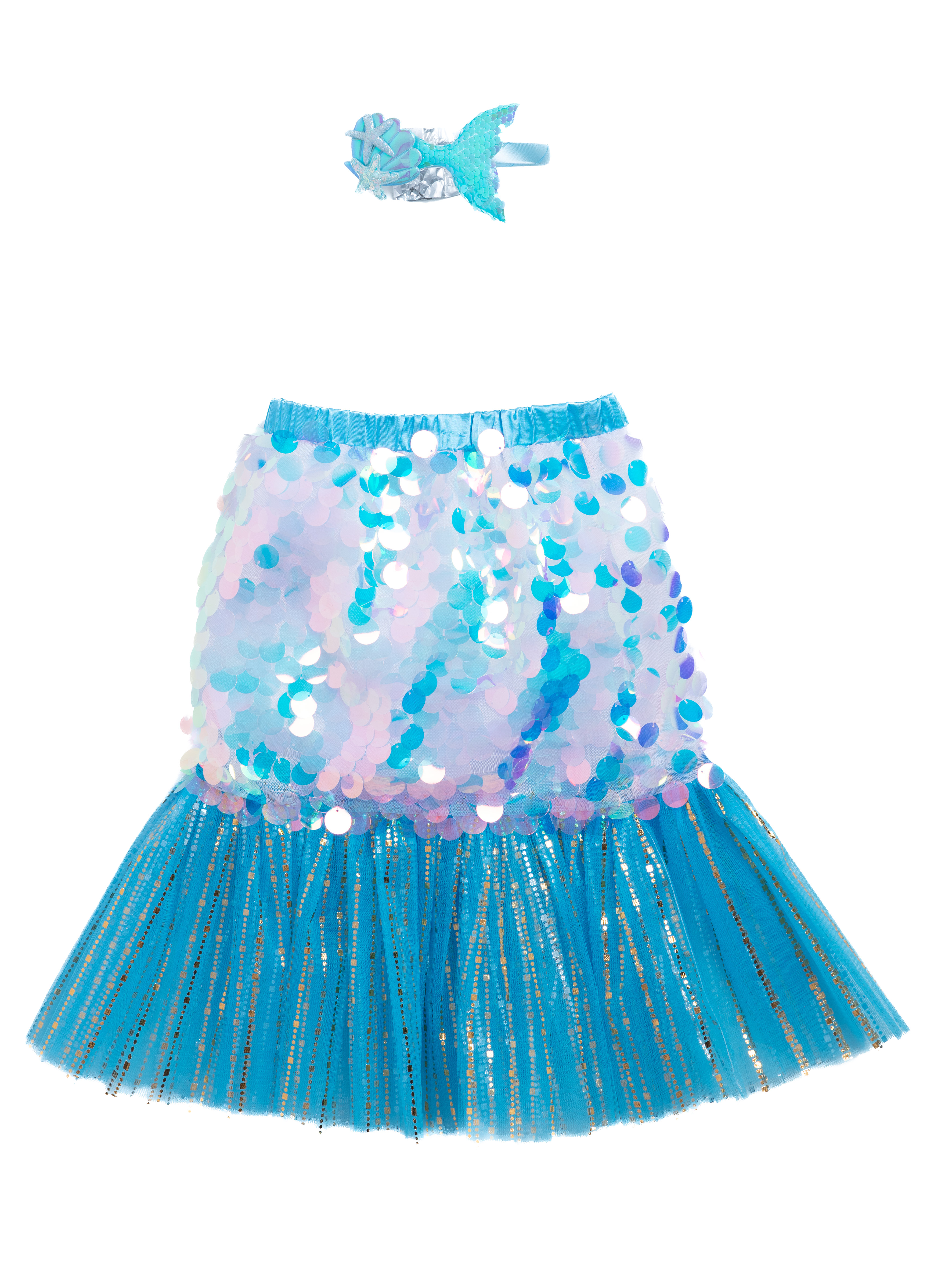 rubies-meerjungfrau-kost-m-set-blau-5-8-jahre image 2