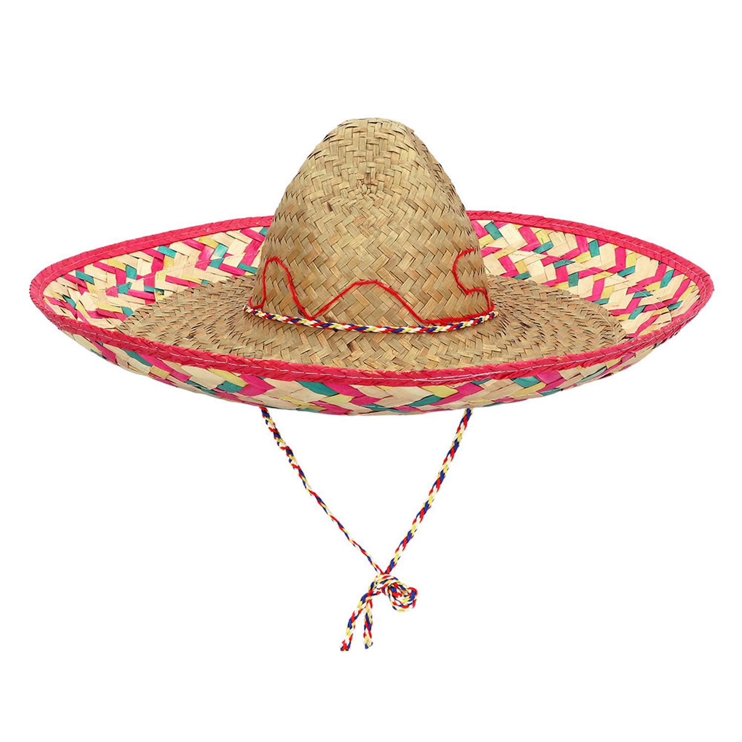 boland-sombrero-8er-pack-mehrfarbig-50cm-fiesta-karneval image 2