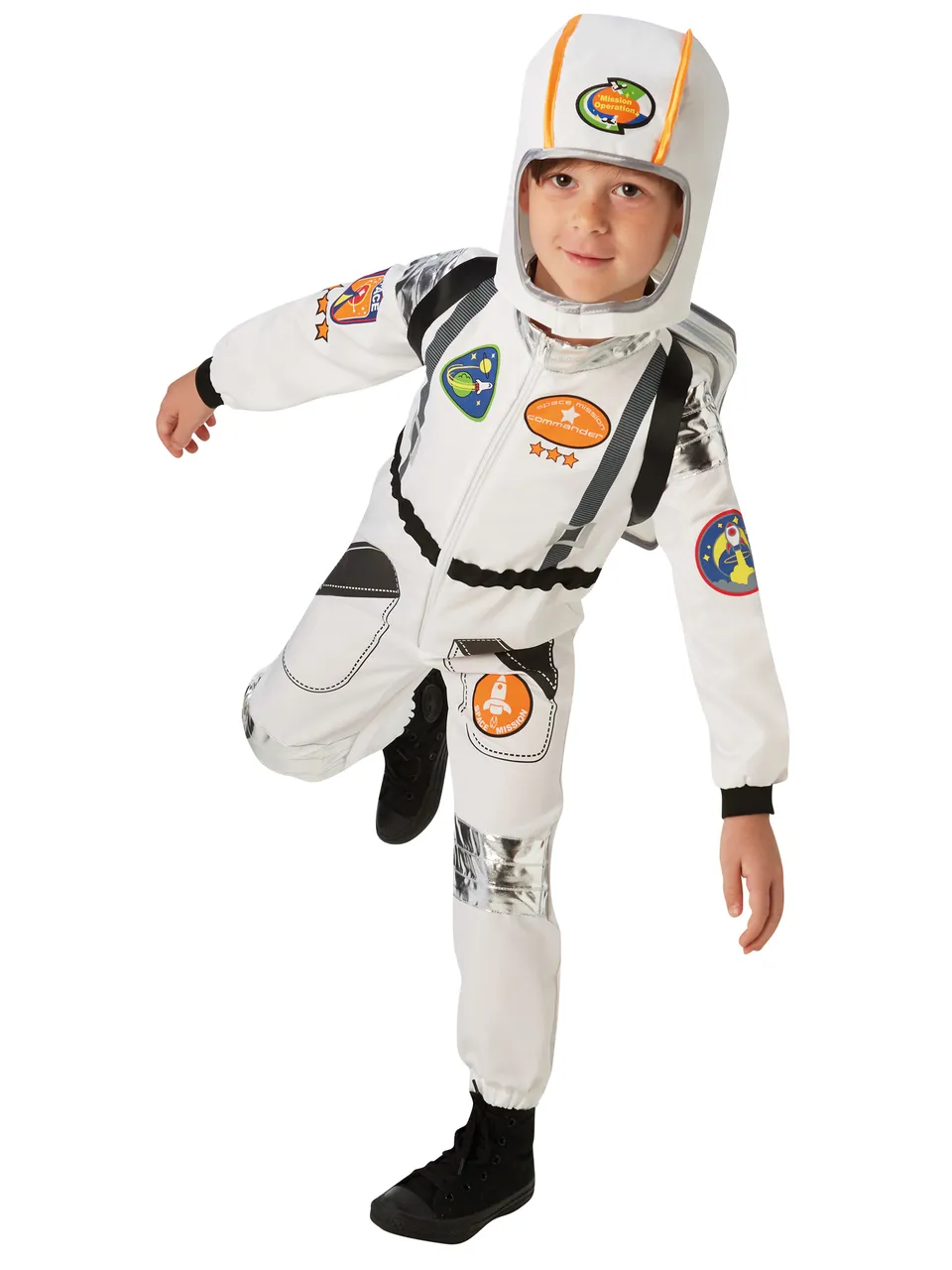 rubies-astronaut-kost-m-wei-mit-helm-und-rucksack image 1