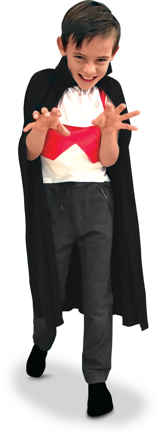 rubies-vampire-entr-e-de-gamme-kost-m-rot-schwarz-mit-cape image 1