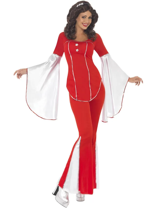 smiffys-fever-super-trooper-kost-m-damen-rot image 1