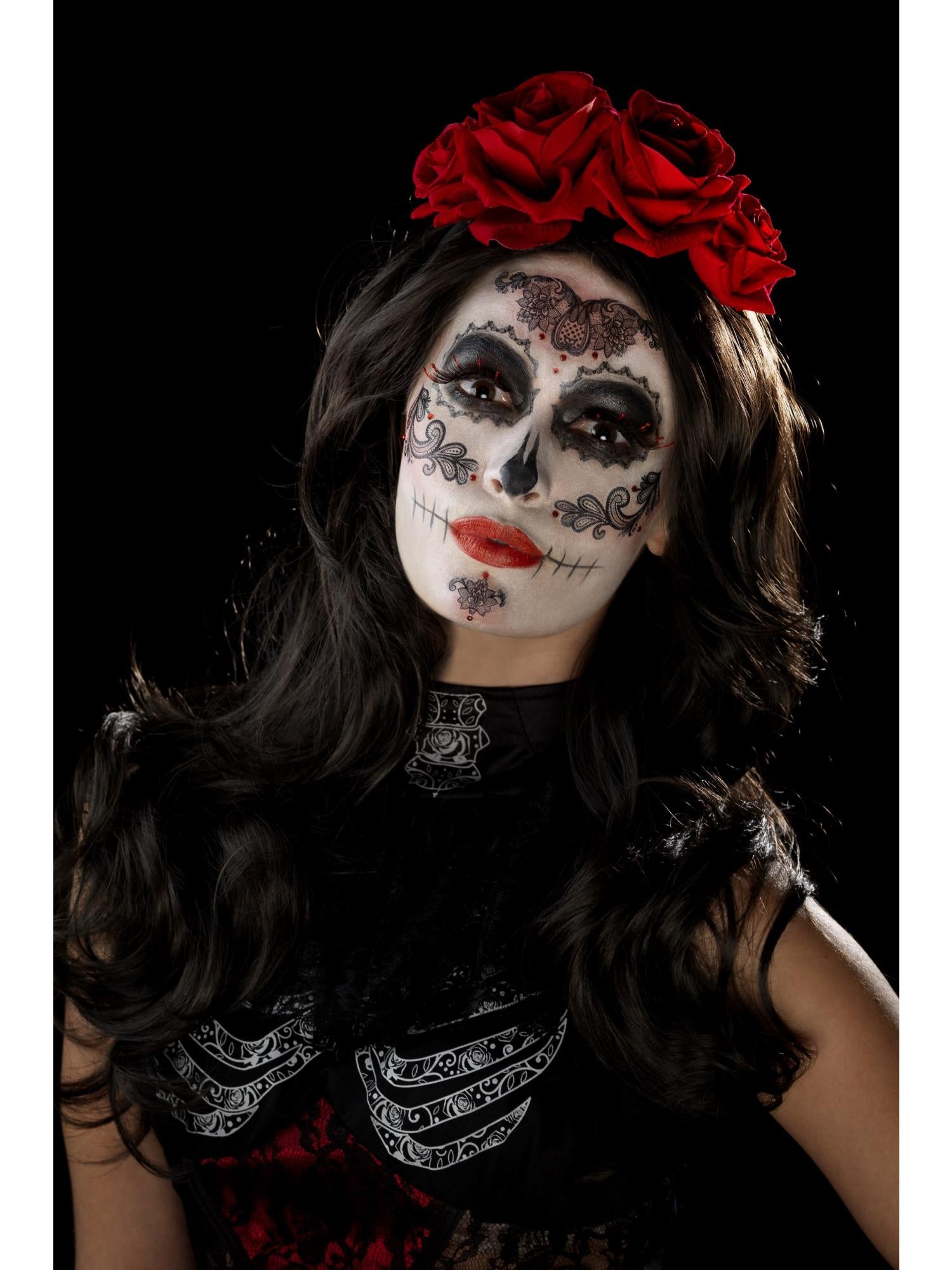 smiffys-makeup-fx-day-of-the-dead-schminkset-glamour image 6