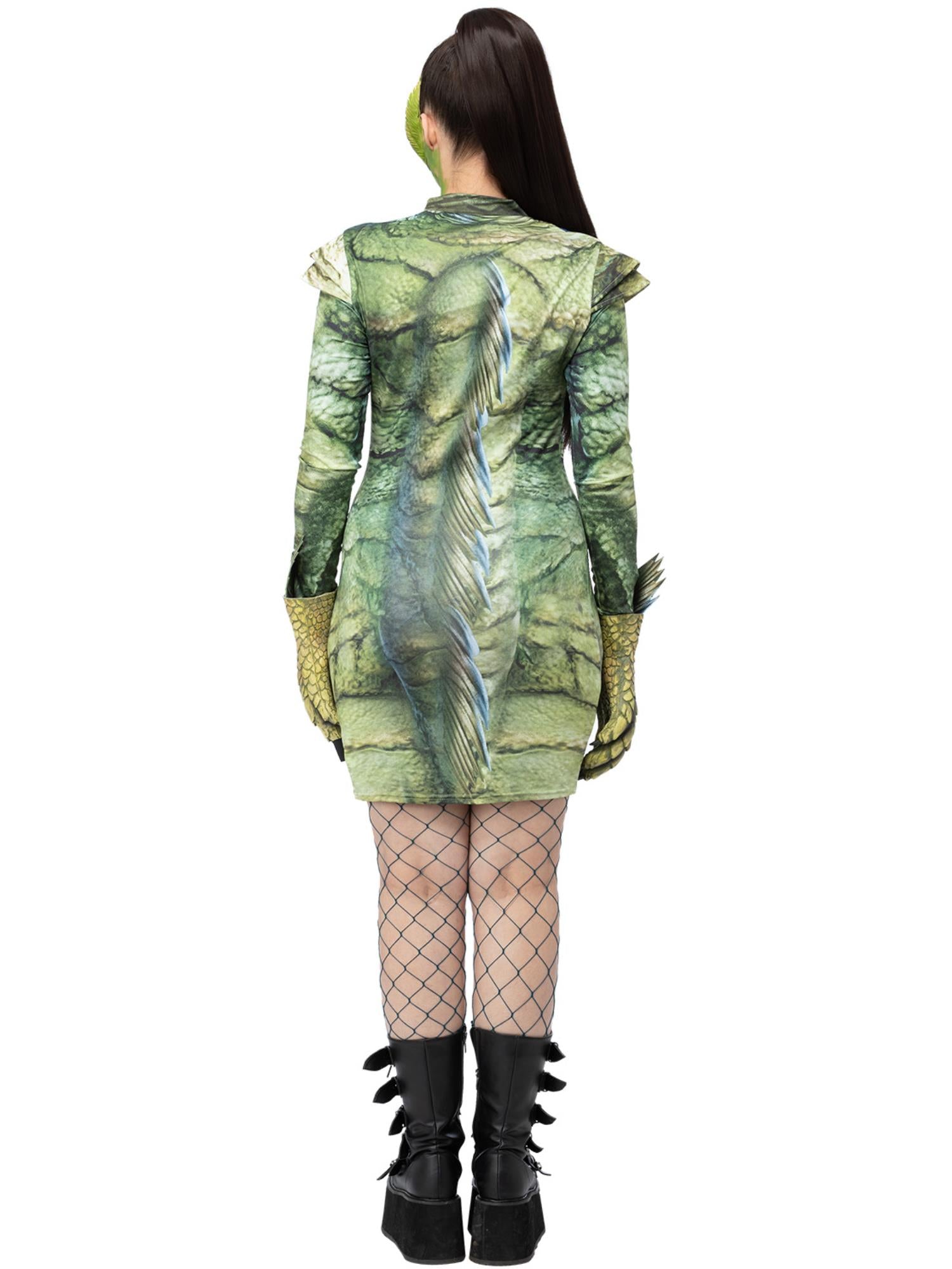 smiffys-fever-creature-black-lagoon-kost-m-damen-gr-n image 2