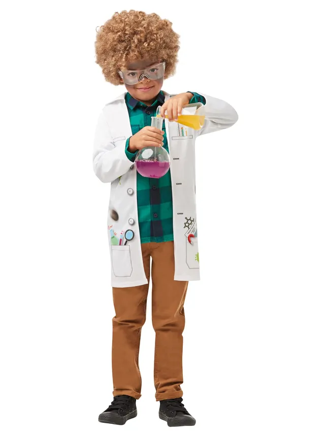 rubie-s-deluxe-wissenschaftler-jacke-kinder-l-labor image 1