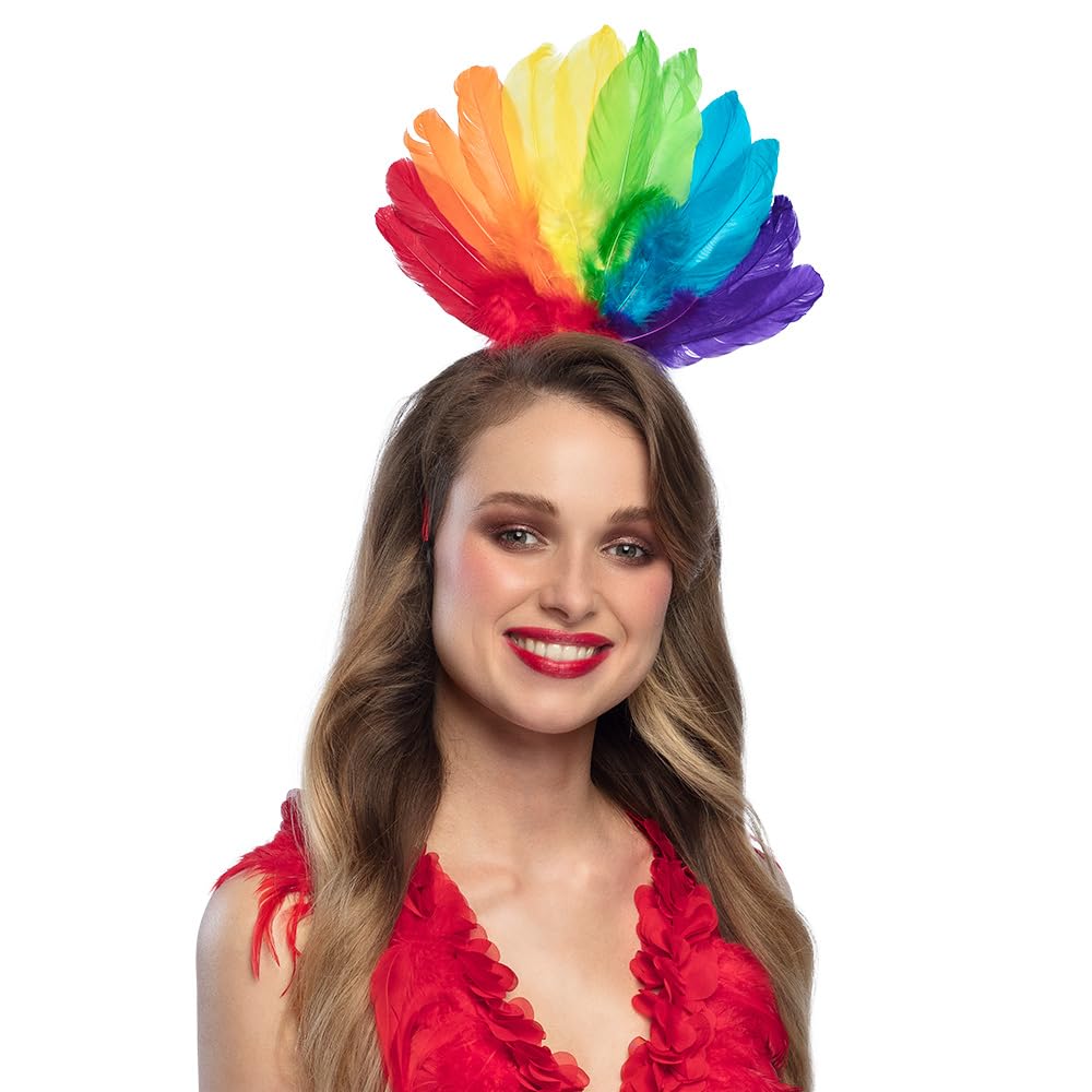 boland-pride-haarreif-federn-regenbogen-tiara image 2