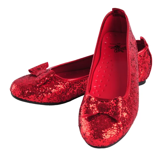 rubie-s-deluxe-wizard-of-oz-dorothy-pumps-rot-pailletten-m image 1