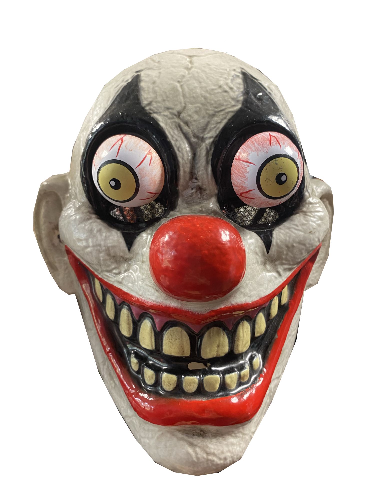 rubies-masques-et-casques-horror-clown-maske-erwachsene-pvc-halbmaske image 2