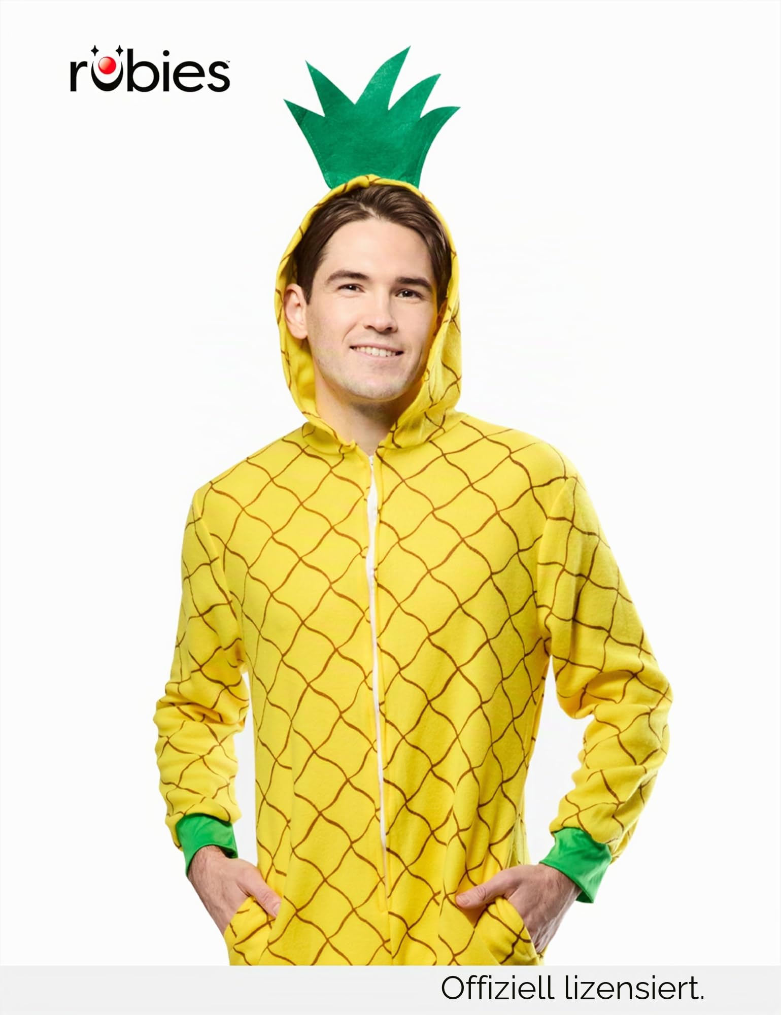 rubie-s-ananas-kost-m-erwachsene-einheitsgr-e-jumpsuit image 2
