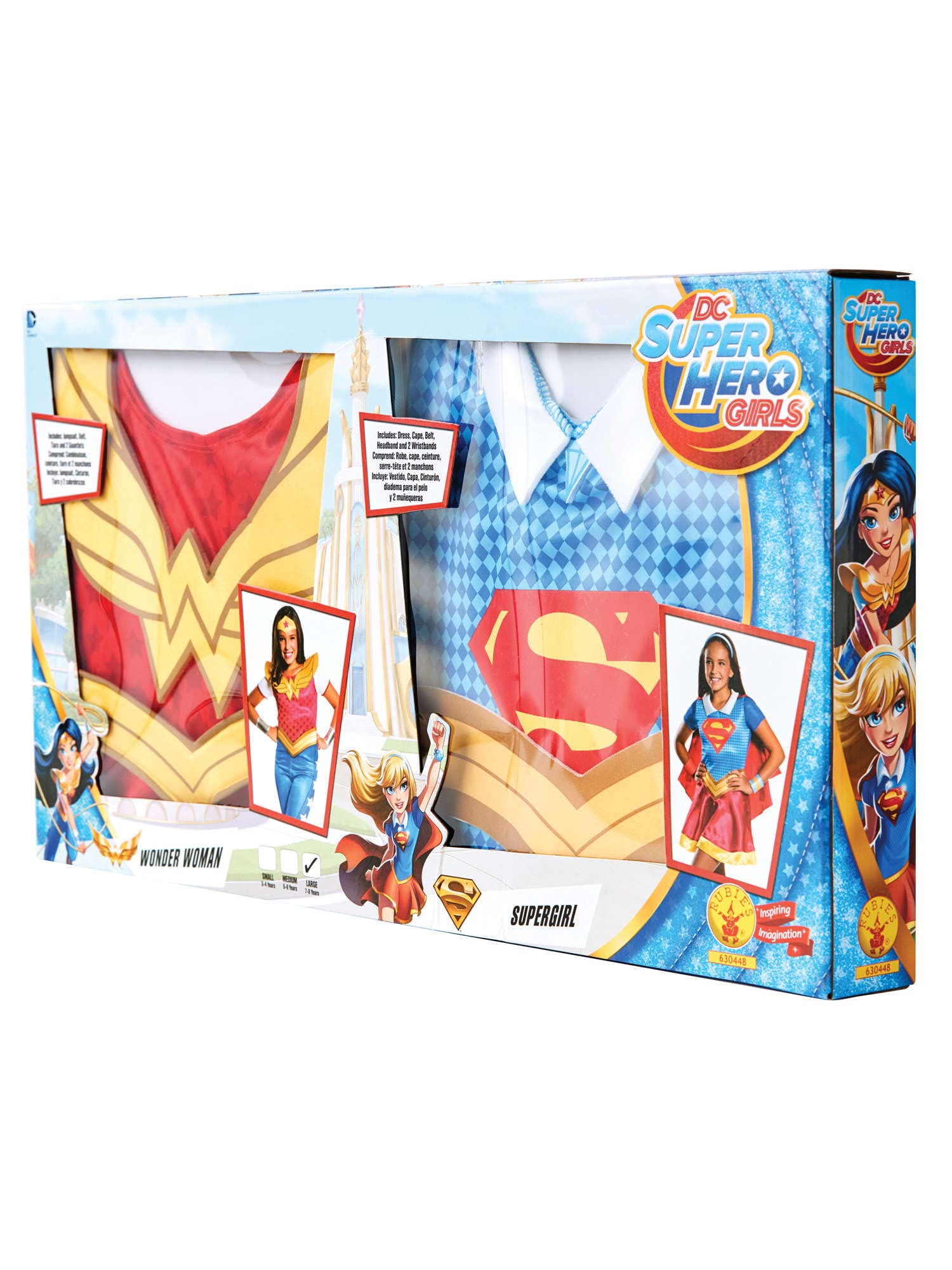 rubie-s-deluxe-supergirl-wonder-woman-kost-m-m-dchen-m image 1