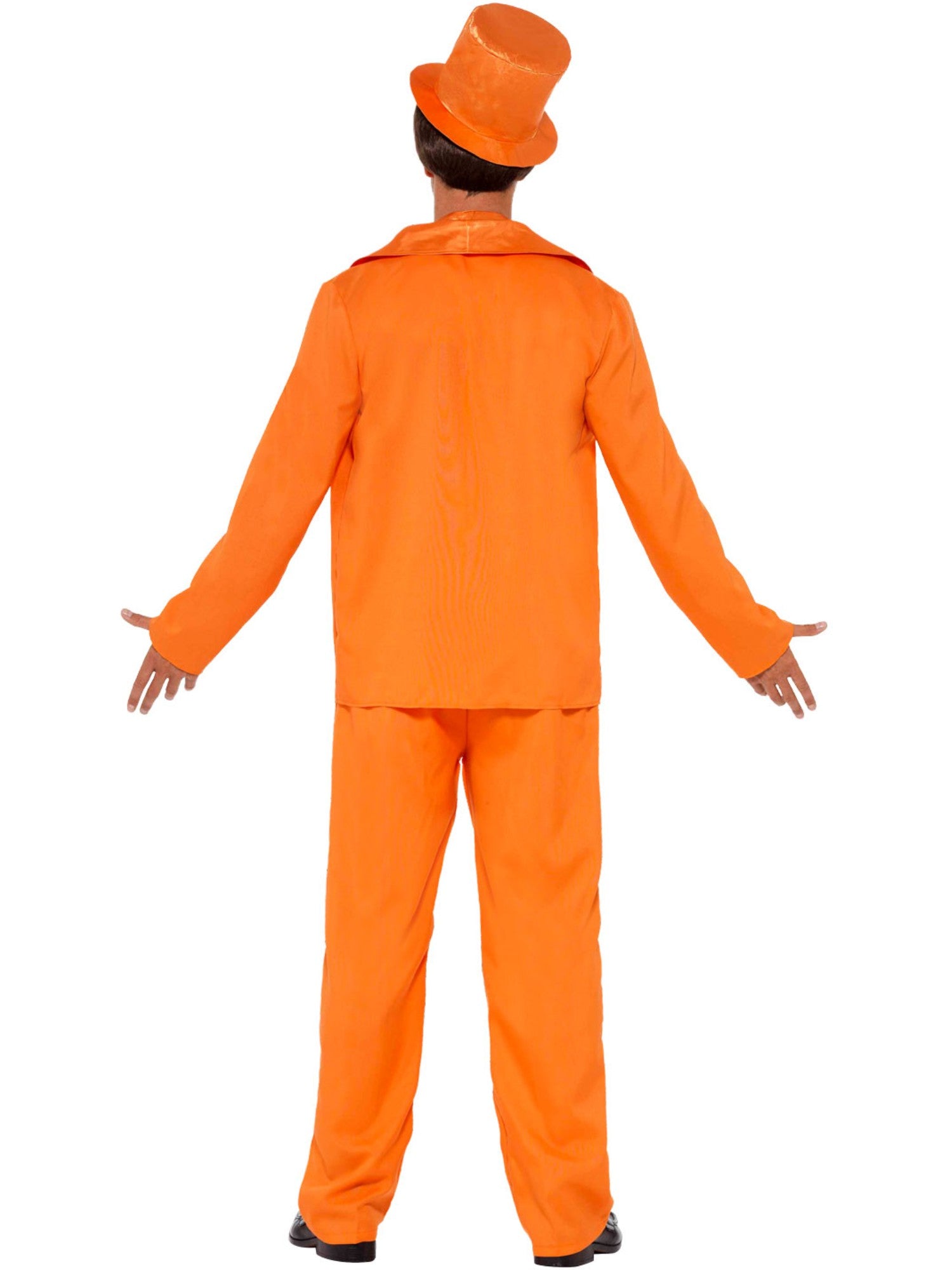 smiffys-fever-90s-stupid-tuxedo-herren-kost-m-orange-4-tlg image 2