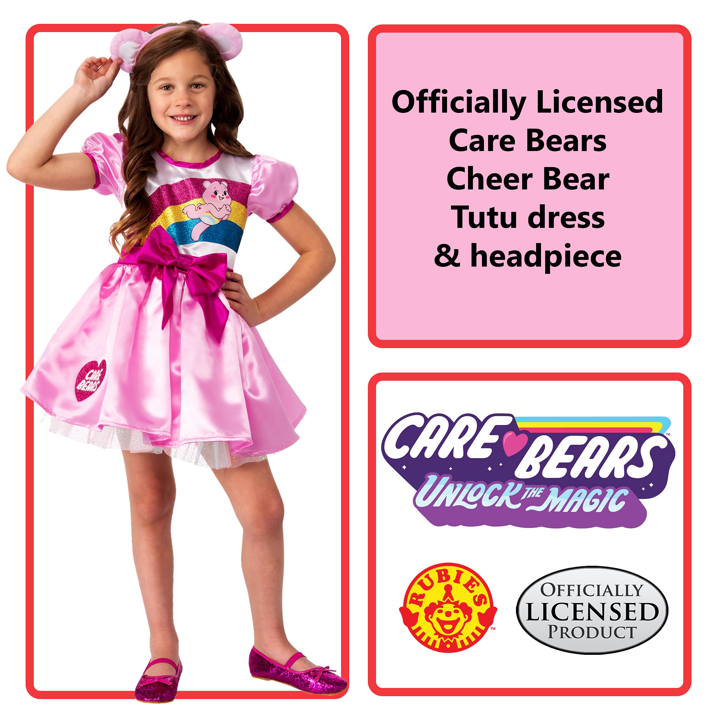 rubie-s-deluxe-cheer-bear-kleid-kinderkost-m-small image 2