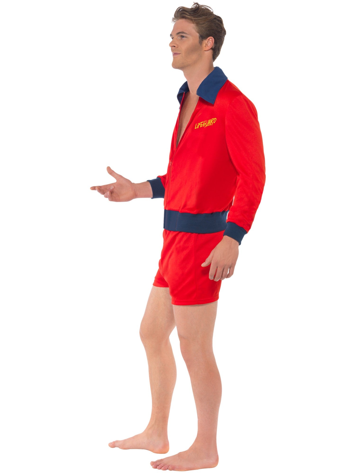 smiffys-fever-lifeguard-kost-m-herren-rot-m-mit-jacke image 3