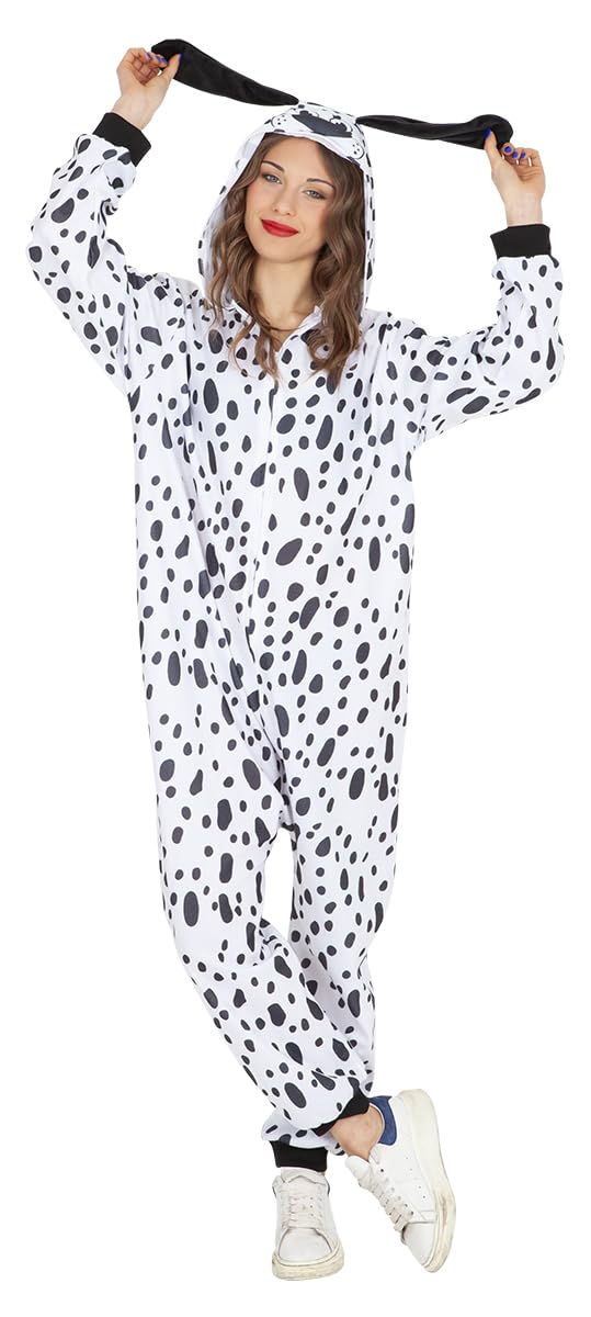 rubie-s-deluxe-dalmatiner-kost-m-jumpsuit-kapuze-erwachsene image 2