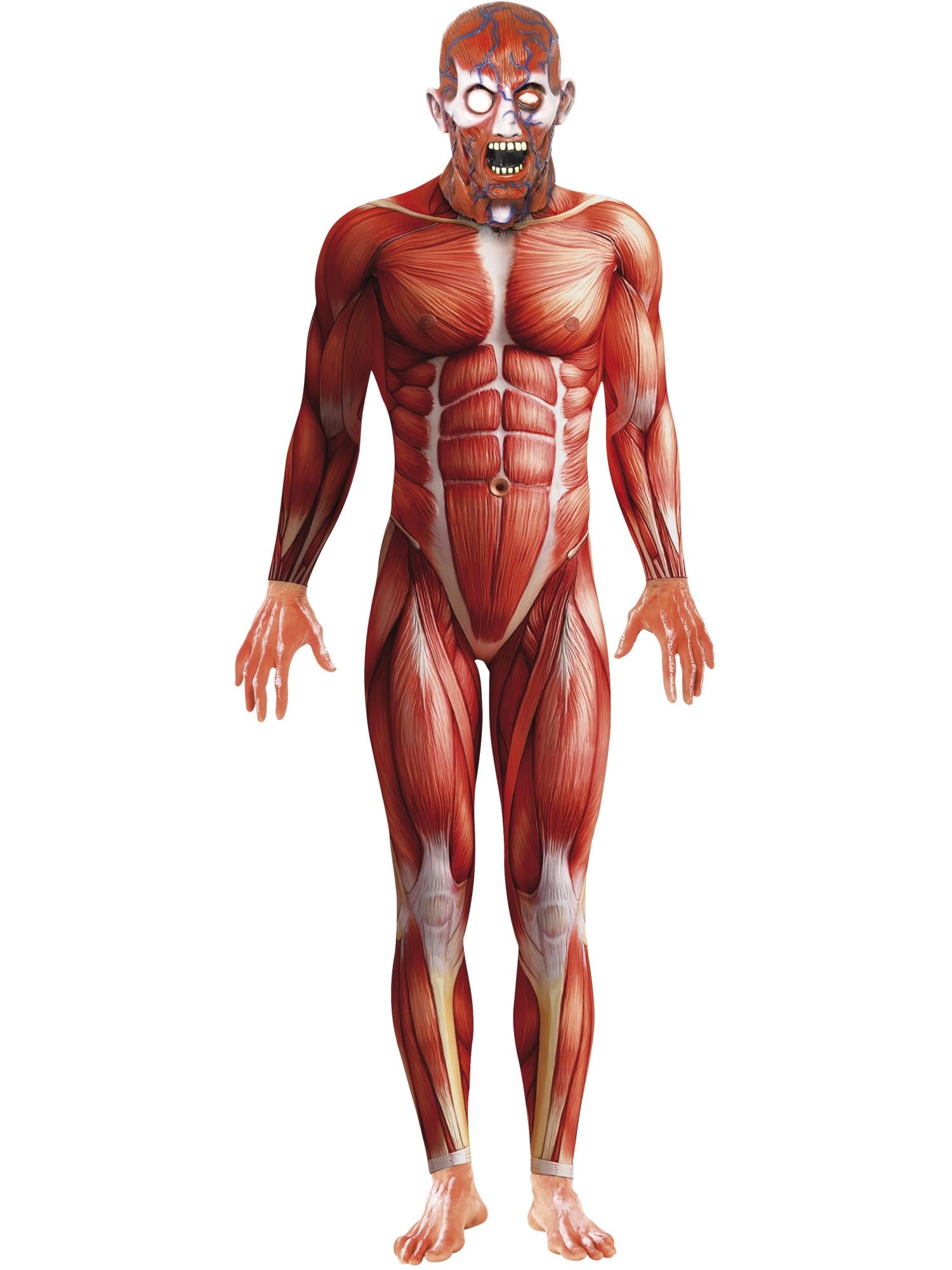 smiffys-fever-anatomy-man-kost-m-herren-m-rot-ganzk-rper image 1