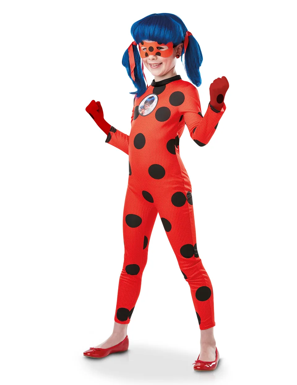 rubies-ladybug-kost-m-rot-luxe-mit-handschuhen image 1