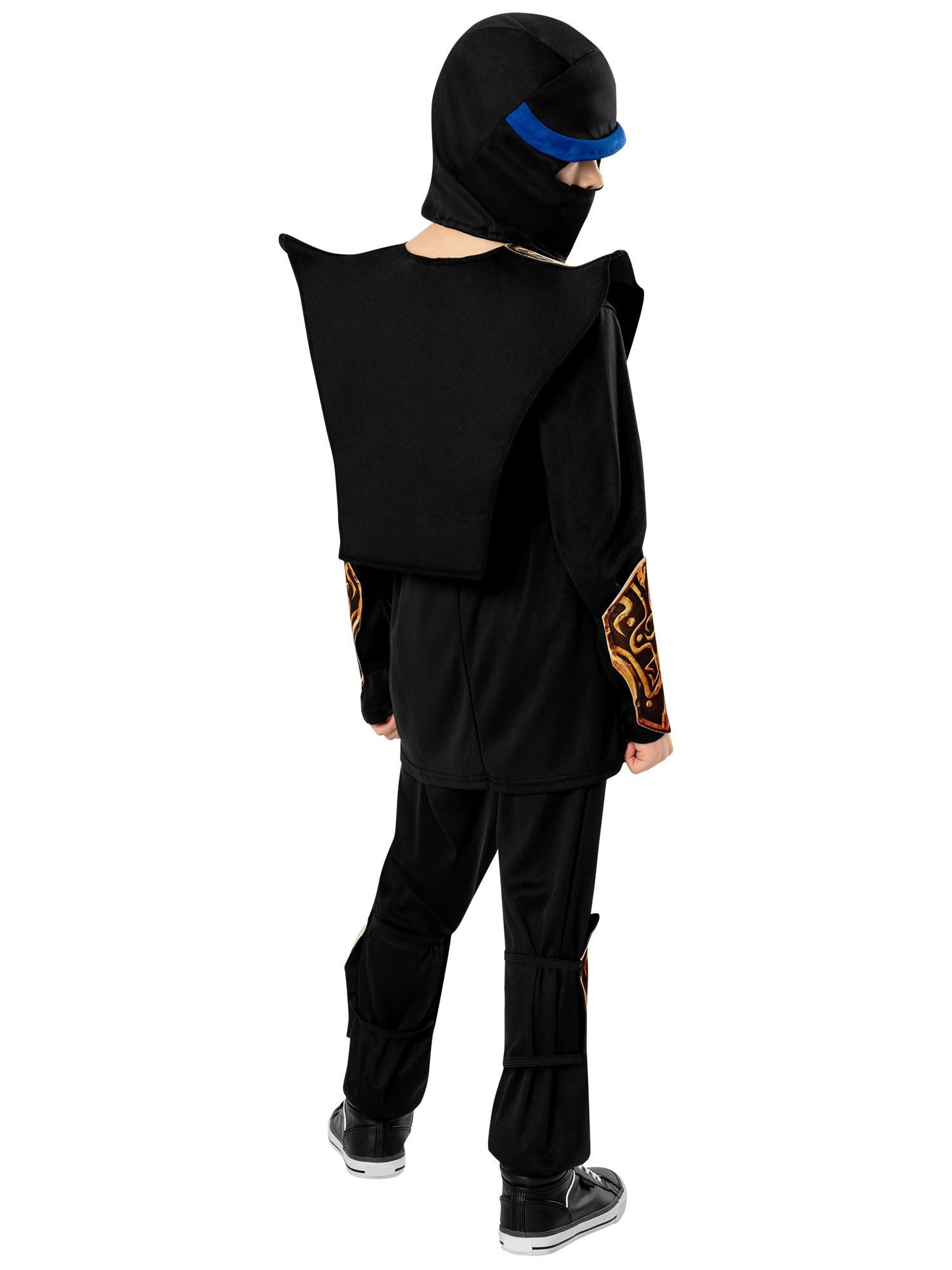 rubie-s-deluxe-blue-ninja-kinderkost-m-overall-blau-5-6-jahre image 2