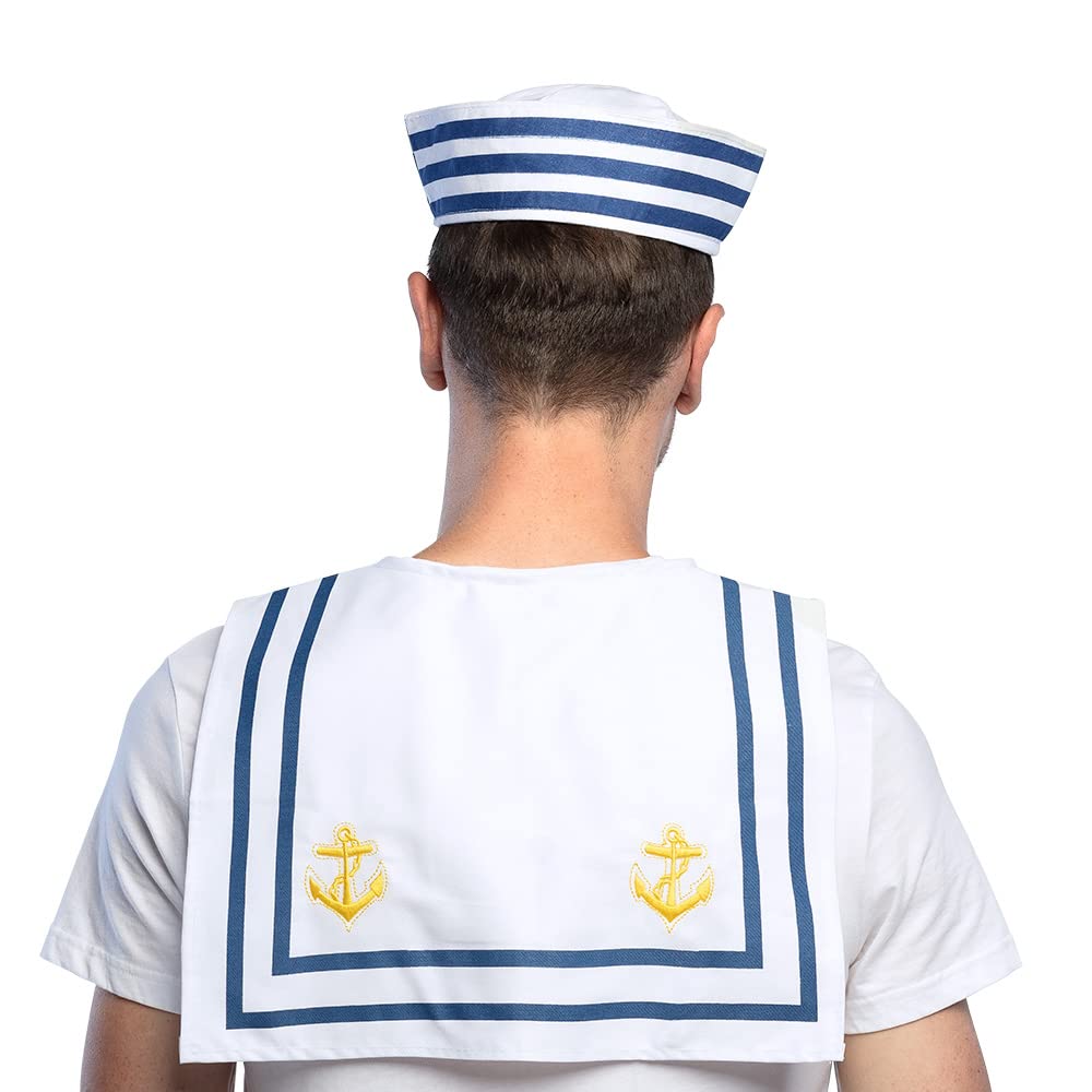 boland-matrosen-kragen-blau-wei-mit-anker-seemann-accessoire image 3
