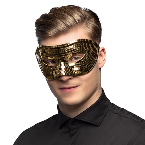 boland-disco-augenmaske-verspiegelt-mosaik-silber image 7