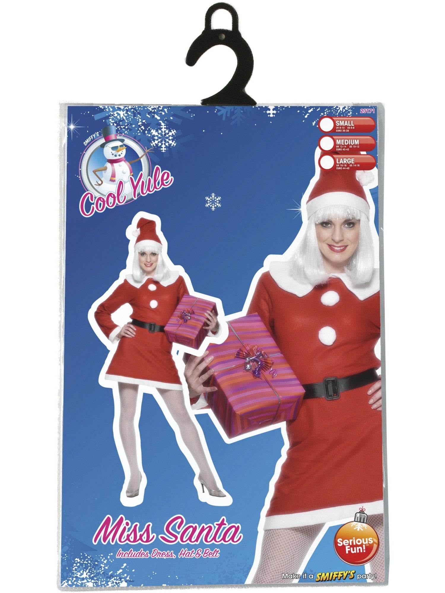 smiffys-fever-miss-santa-kost-m-damen-rot-gr-e-m image 4