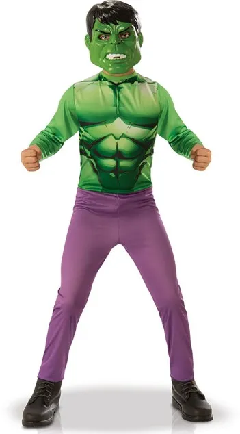 rubies-d-guisements-hulk-kost-m-overall-maske-gr-n image 1