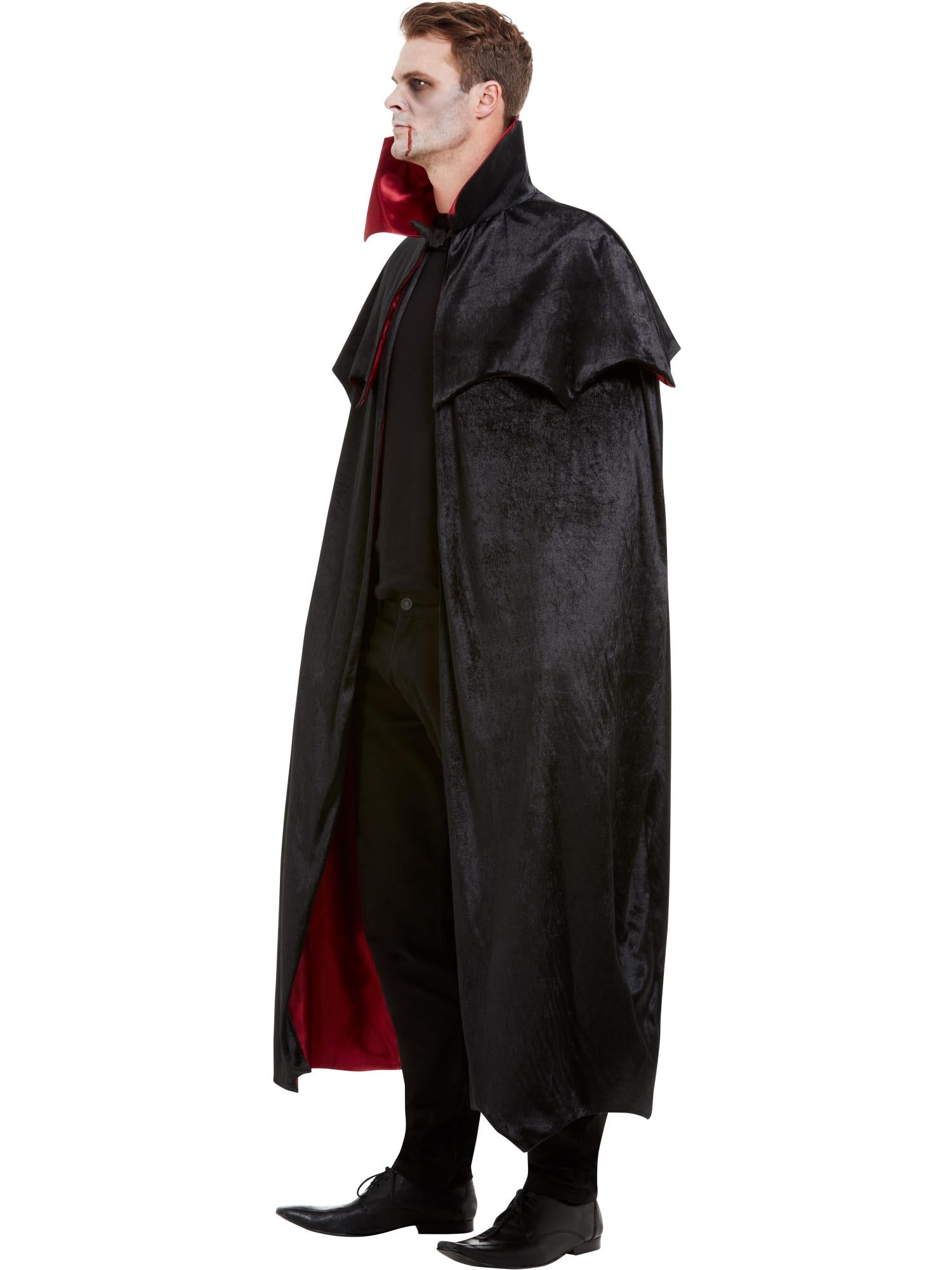 smiffys-fever-vampirumhang-deluxe-schwarz-rot image 2