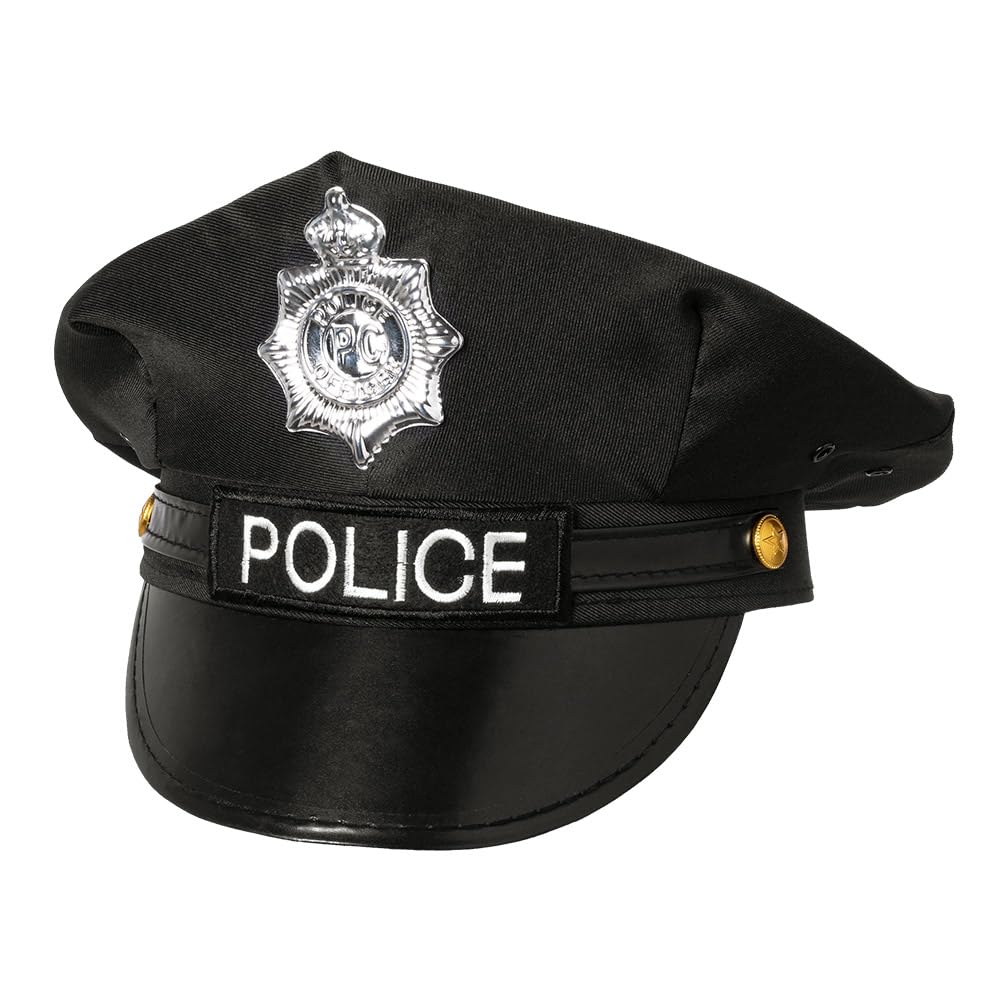 boland-headwear-m-tze-police-59-cm-schwarz-mit-aufdruck image 2