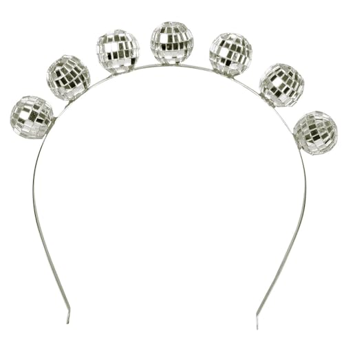 boland-headwear-disco-kugel-diadem-haarreif-silber image 8