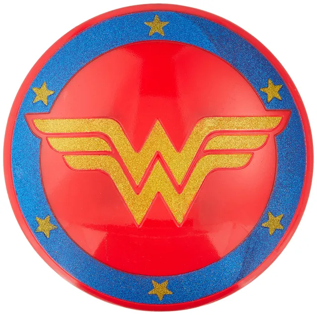 rubie-s-deluxe-wonder-woman-glitzer-schild-zubeh-r image 1