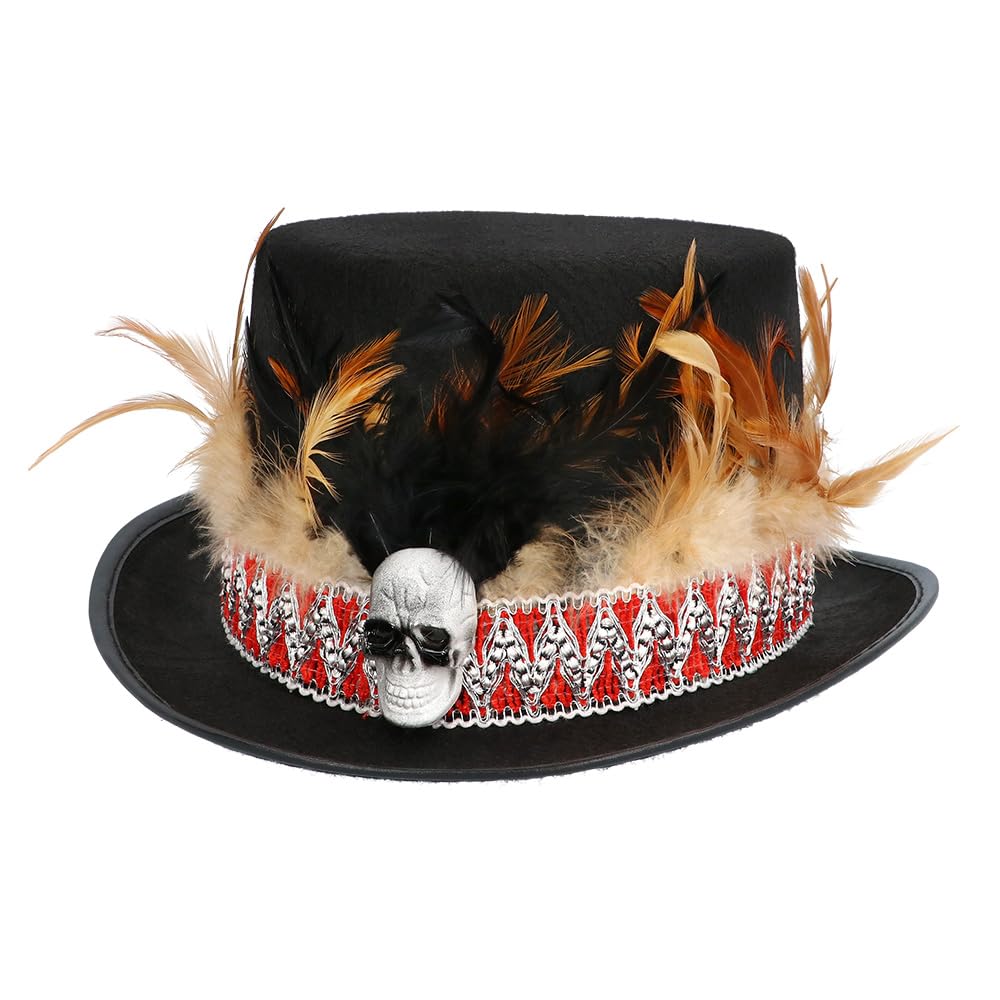 boland-voodoo-zaka-hut-schwarz-59-cm-federn image 1