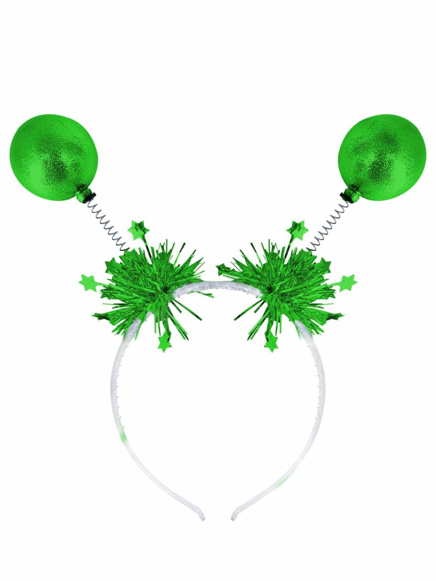 smiffys-fever-ball-bopper-haarreif-gr-n-metallic-einheitsgr image 1