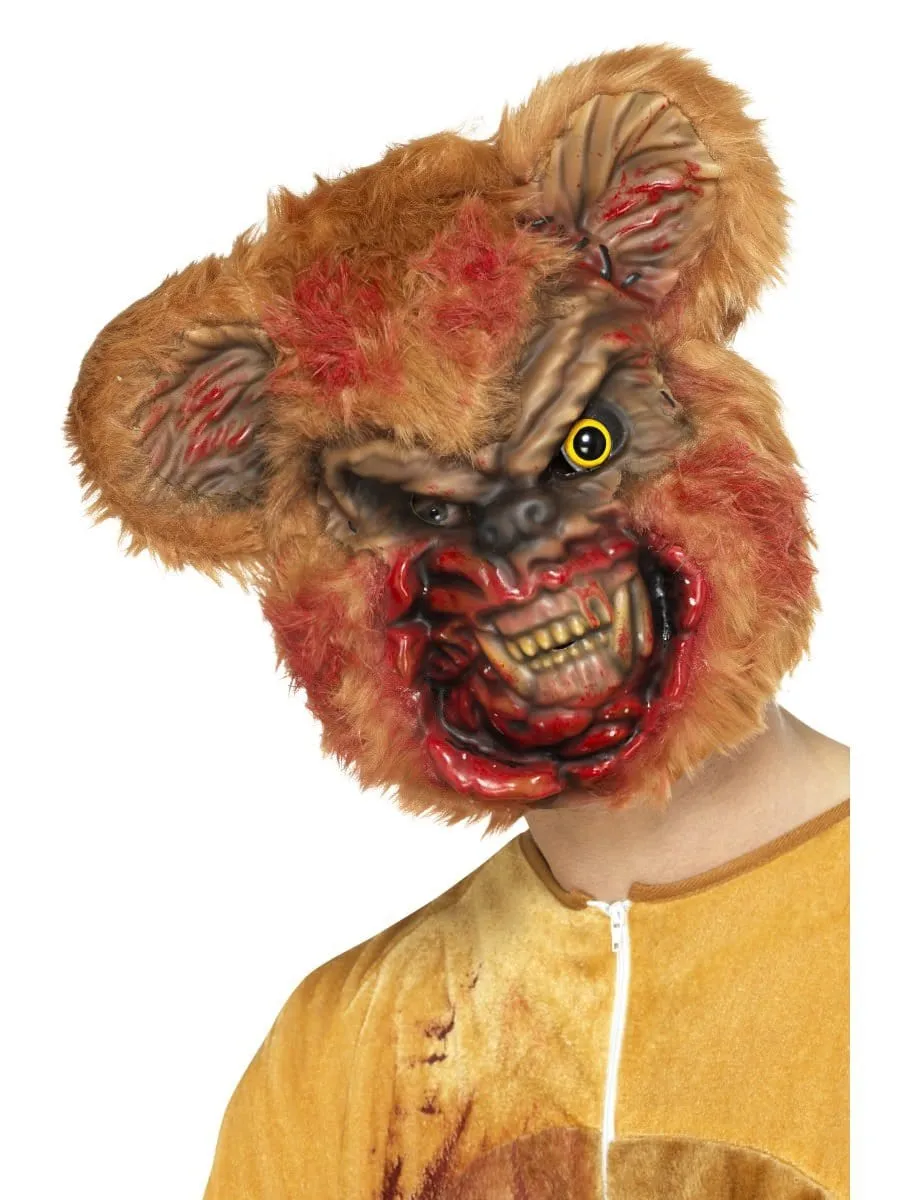 smiffys-fever-zombie-teddyb-r-maske-braun-eva image 1