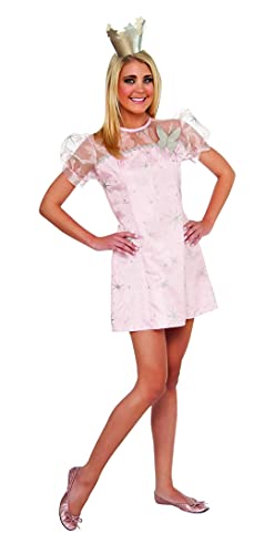rubie-s-deluxe-glinda-hexe-damenkost-m-kleid-mit-krone image 5