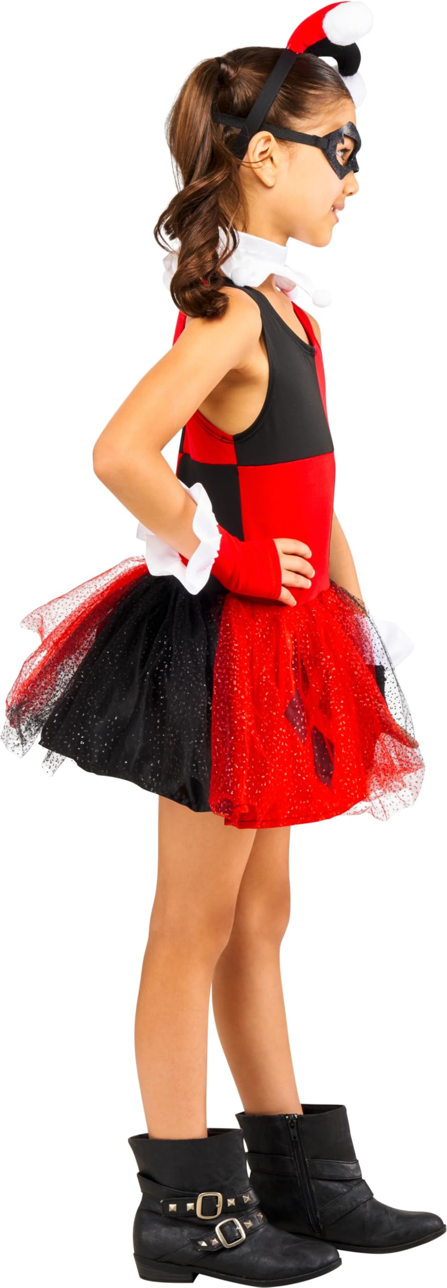 rubie-s-deluxe-dc-harley-quinn-tutu-kleid-kost-m-3-4-jahre image 4