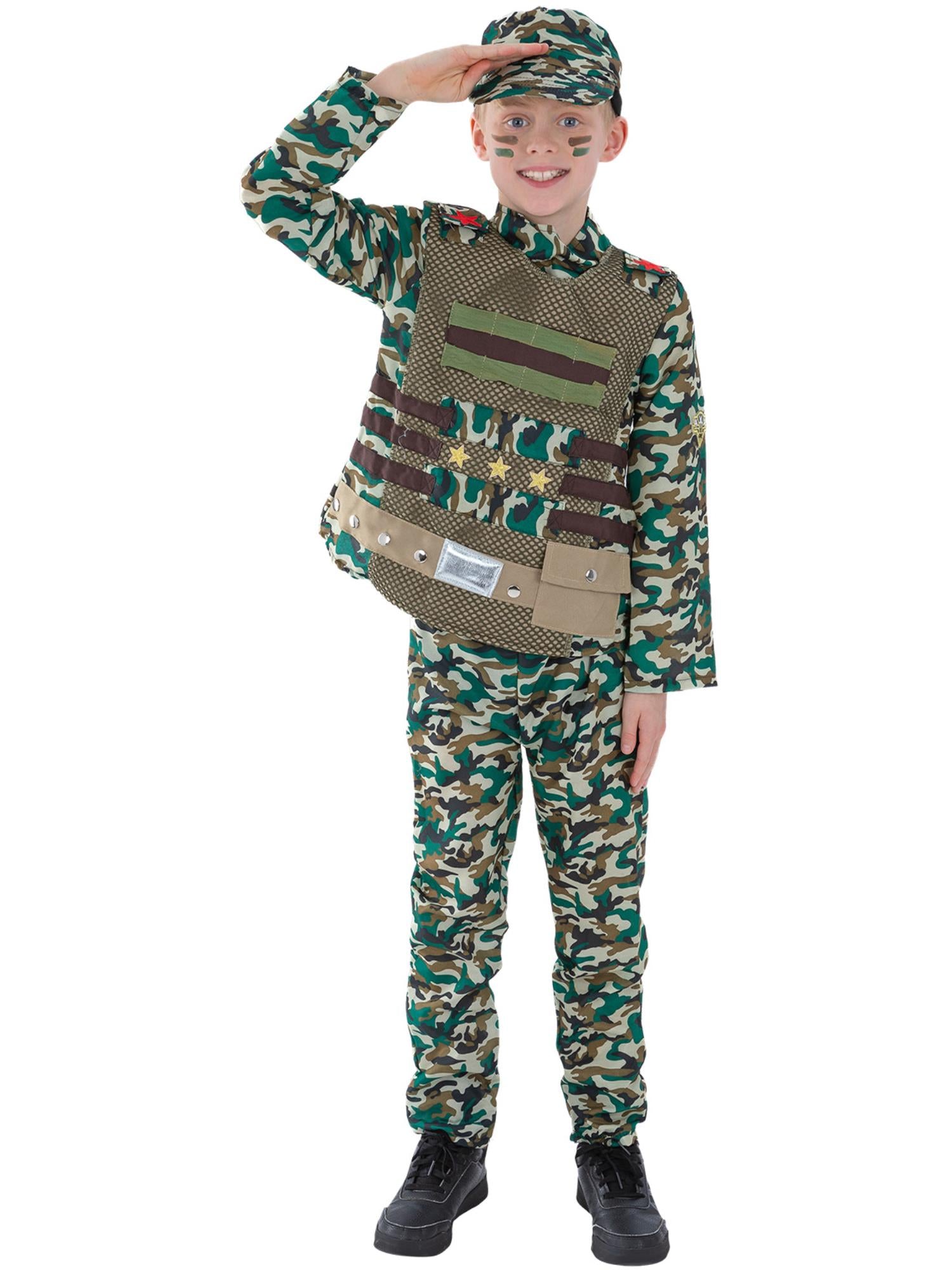 smiffys-fever-camouflage-soldaten-kost-m-jungen-gr-m image 4