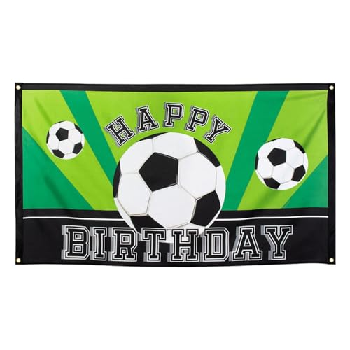 boland-decorations-happy-birthday-banner-fu-ball-90x150-cm image 3